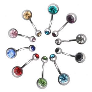 Piercing Navel Surgical Steel Belly Button Ring
